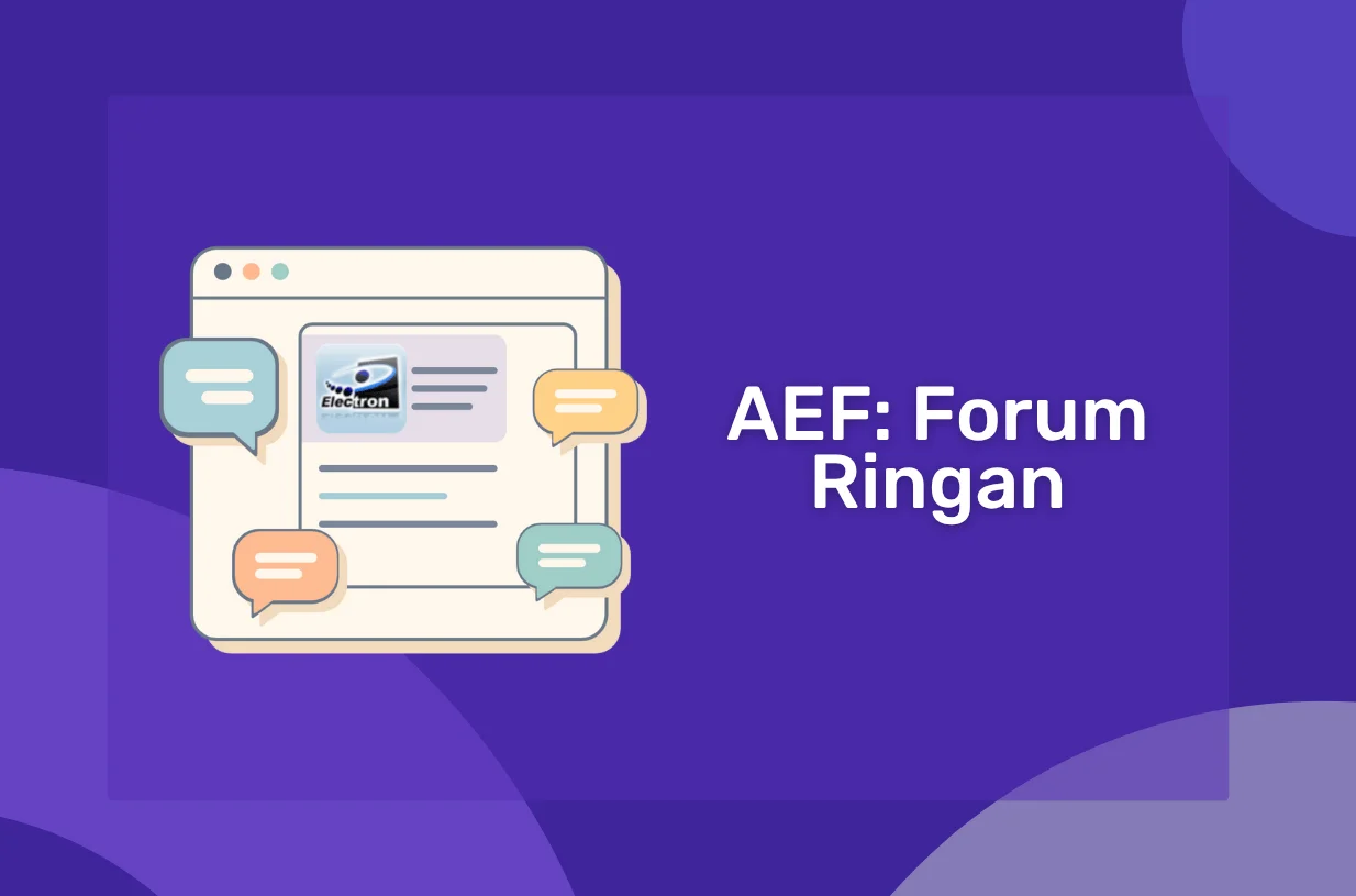AEF: Forum Ringan dengan Fitur Shoutbox, SEO, dan WYSIWYG Editor