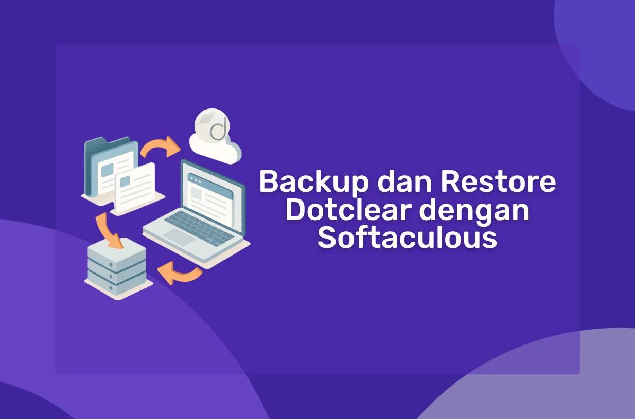 Cara Backup dan Restore Blog Dotclear dengan Softaculous