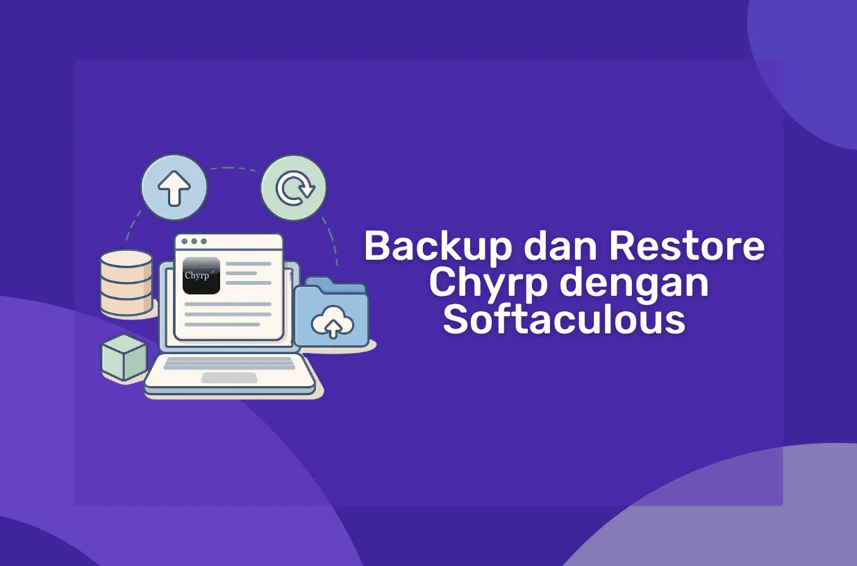 Cara Backup dan Restore Chyrp dengan Softaculous