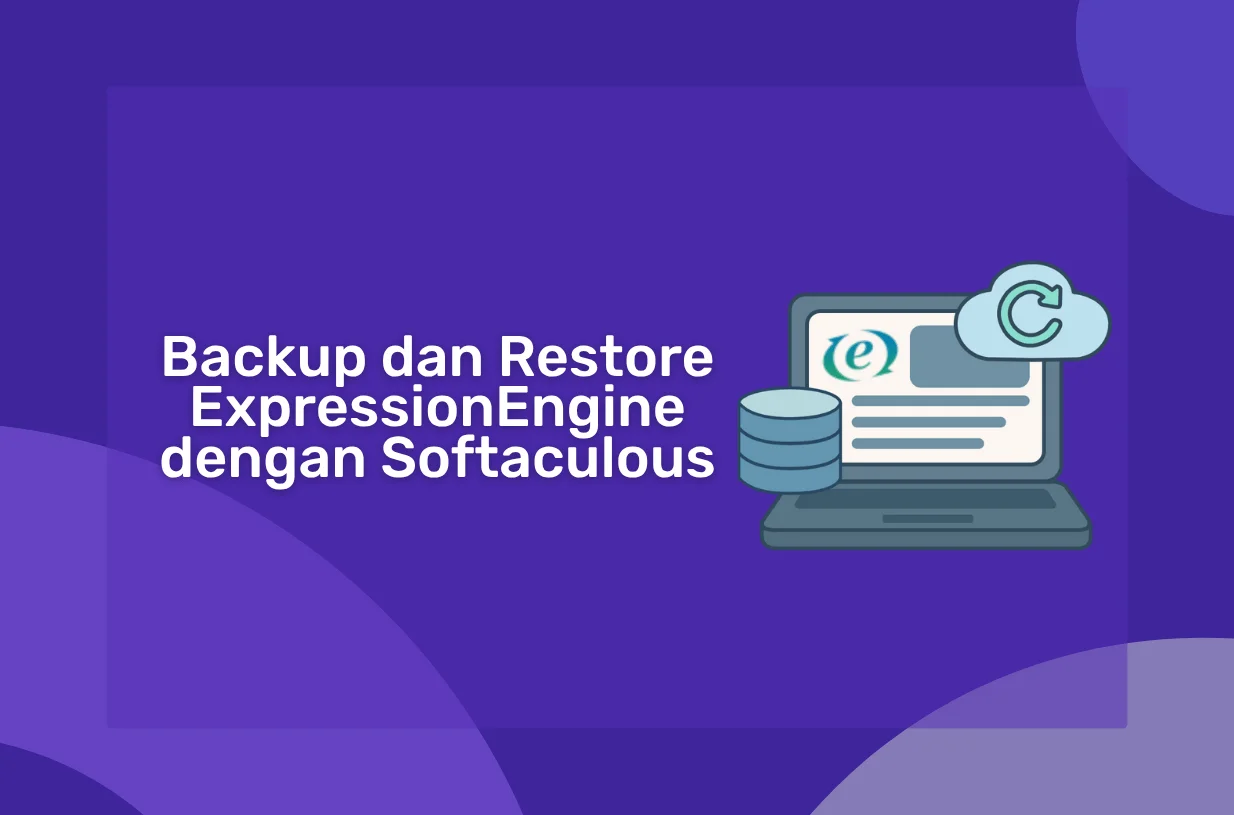 Cara Backup dan Restore ExpressionEngine dengan Softaculous