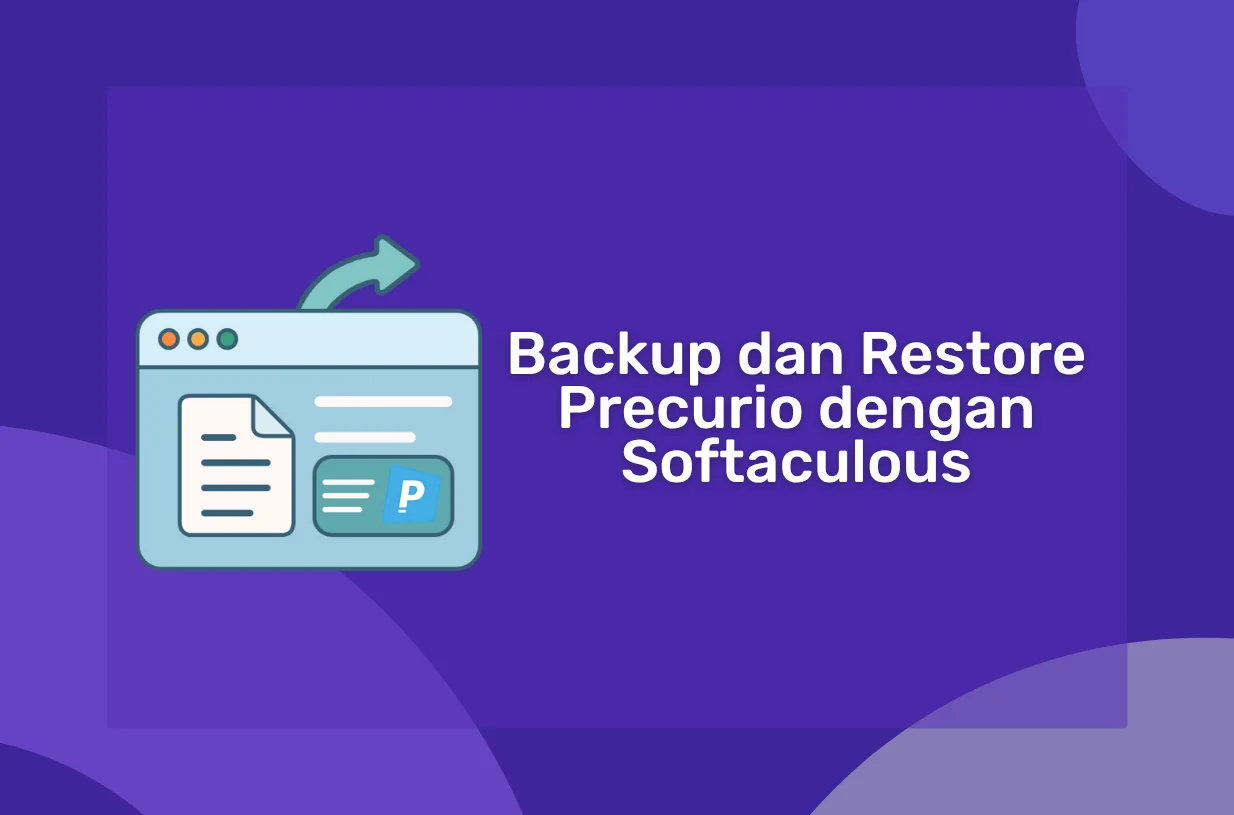 Cara Backup dan Restore Precurio dengan Softaculous