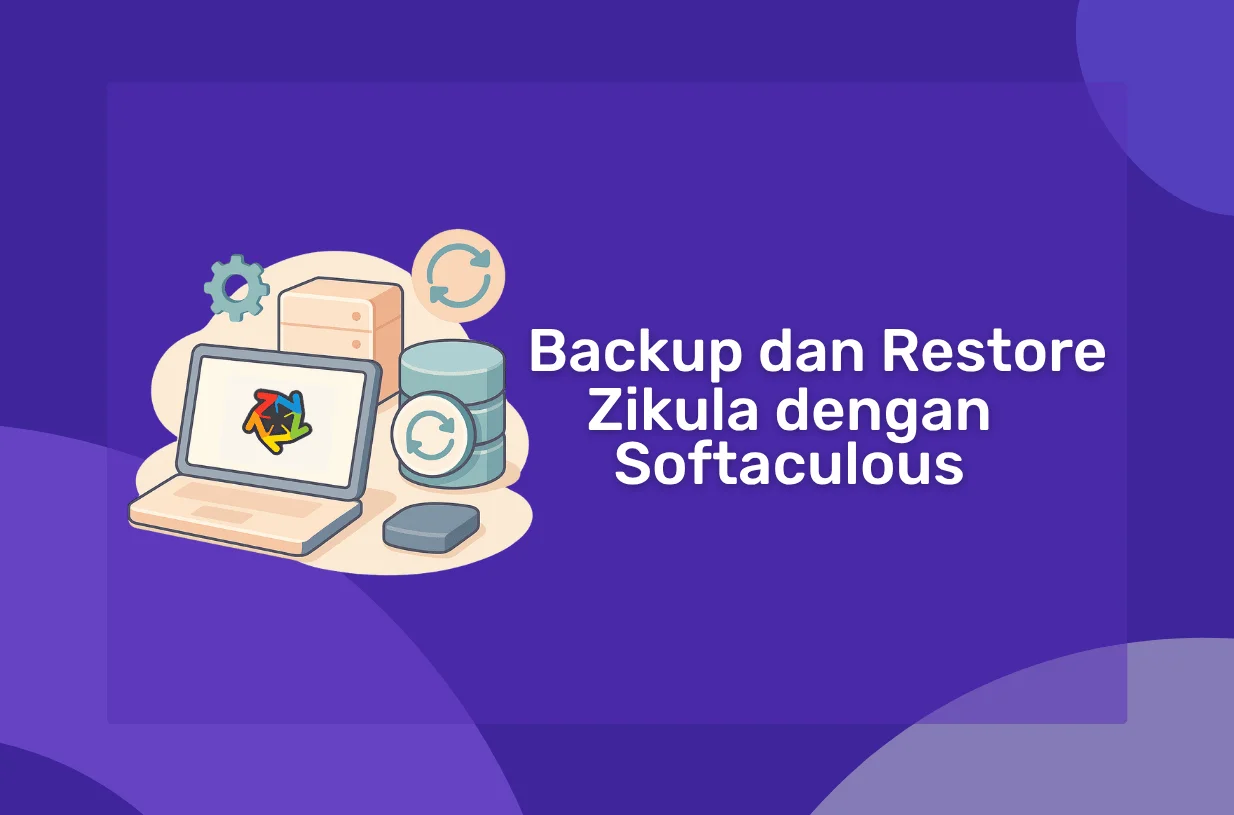 Cara Backup dan Restore Zikula dengan Softaculous