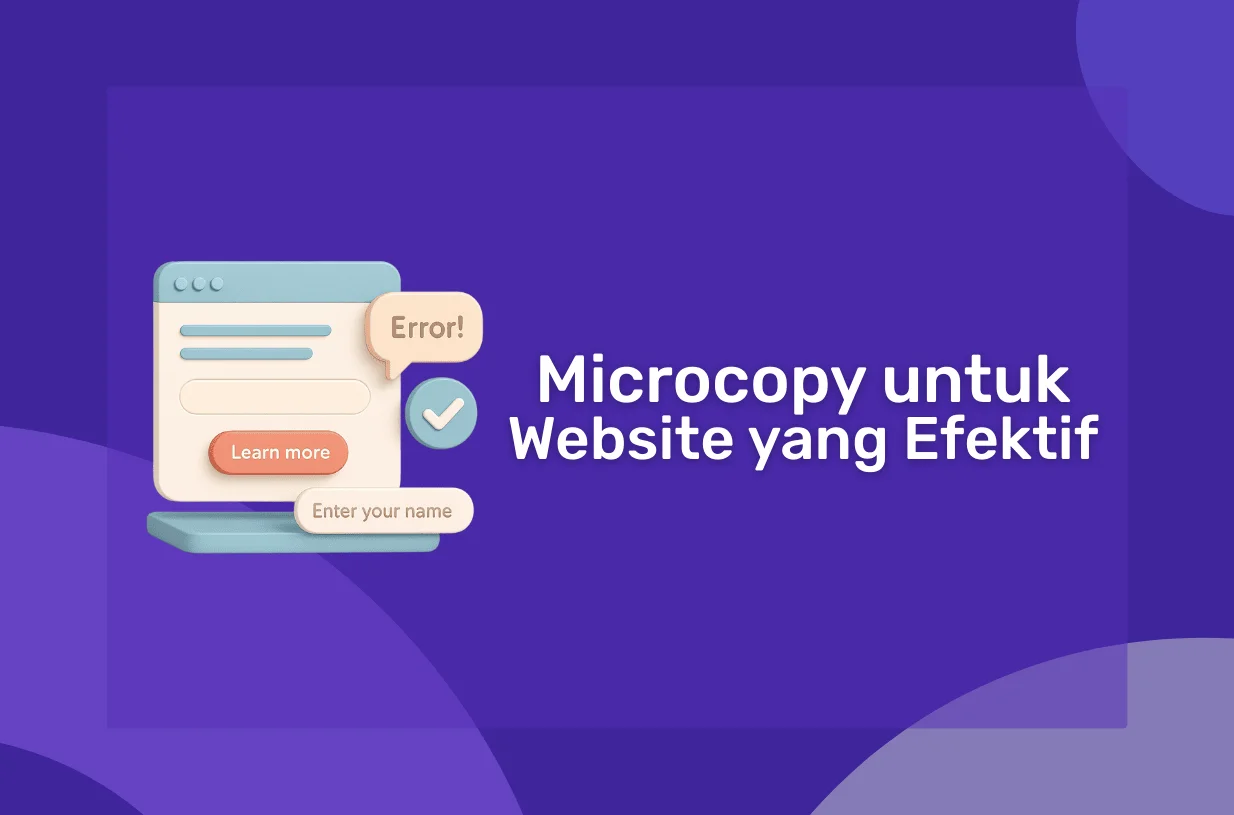 Menggunakan Microcopy untuk Website yang Efektif