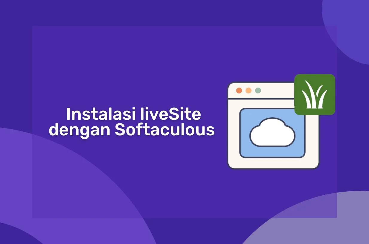 Panduan Instalasi liveSite dengan Softaculous