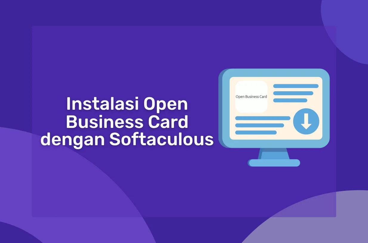 Panduan Instalasi Open Business Card dengan Softaculous