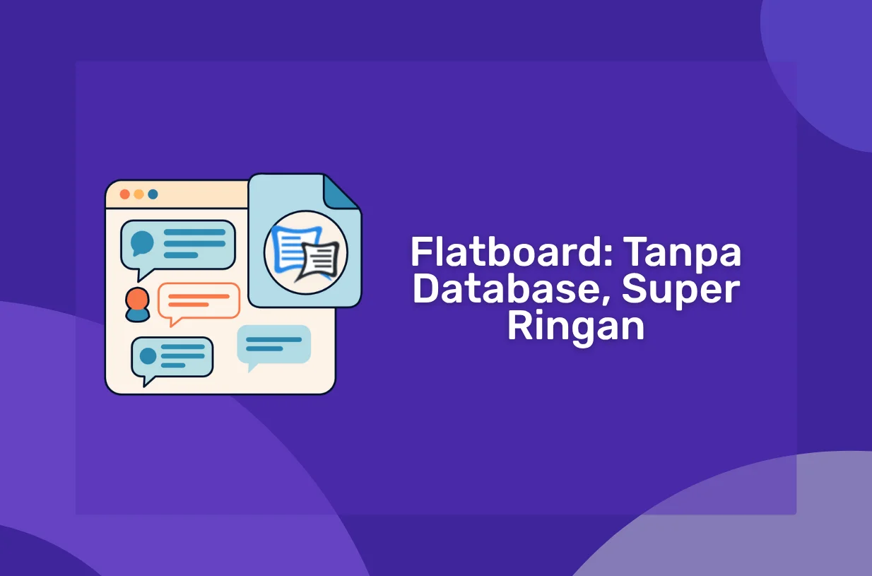 Softaculous Flatboard: Forum Tanpa Database, Super Ringan