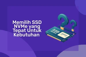 cara menginstal SSD NVMe di laptop